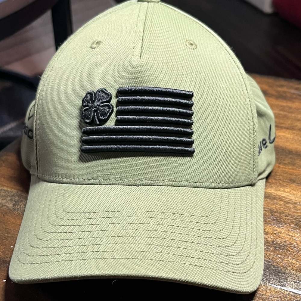 Black Clover Golf Live Lucky Snapback Hat Adjustable Top Golf Cap Green